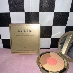 Stila One Step Correct Finishing Powder - Pink and Cream